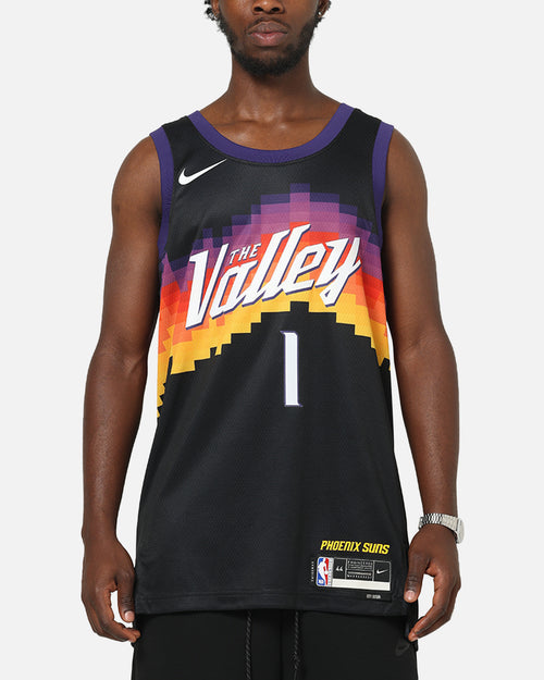 Nike Devin Booker Phoenix Suns #1 City Edition Dri-FIT NBA Swingman Jersey Black