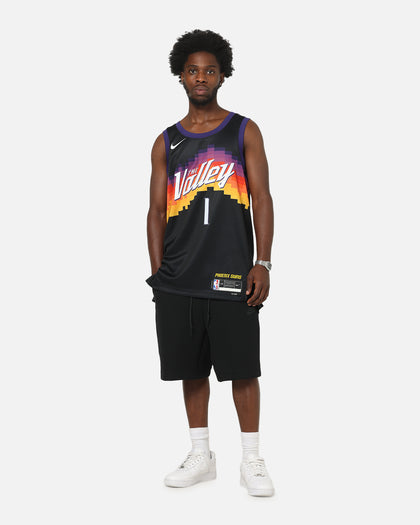 Nike Devin Booker Phoenix Suns #1 City Edition Dri-FIT NBA Swingman Jersey Black