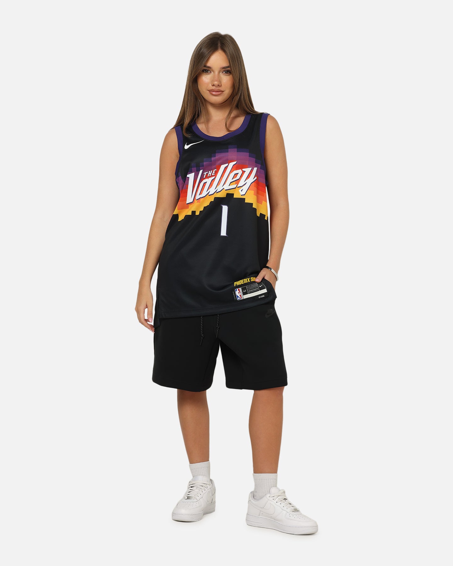 phoenix suns nike city edition the valley swingman shorts 2020