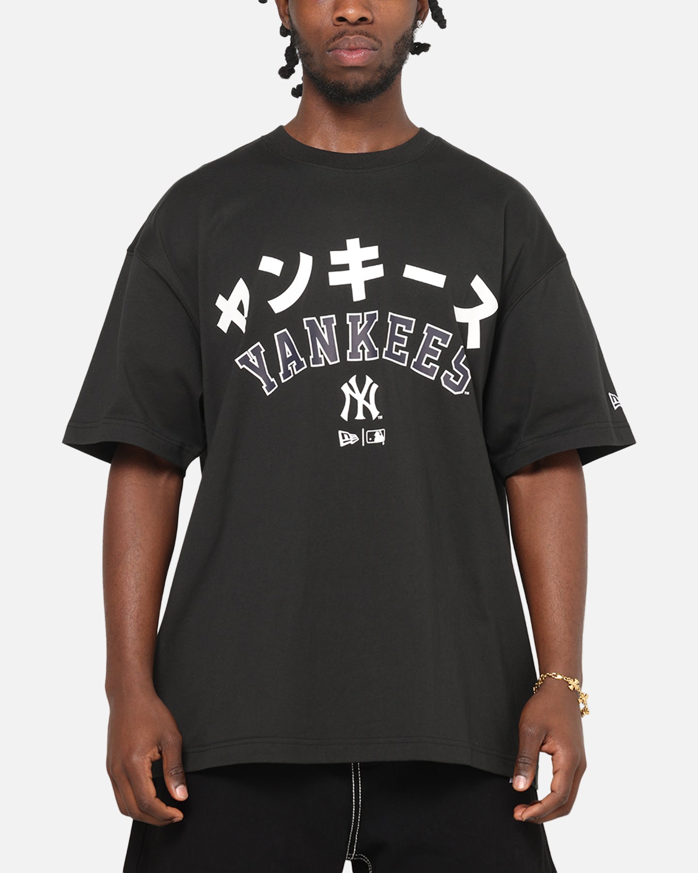 New Era New York Yankees Kanji T-Shirt Black | Culture Kings NZ