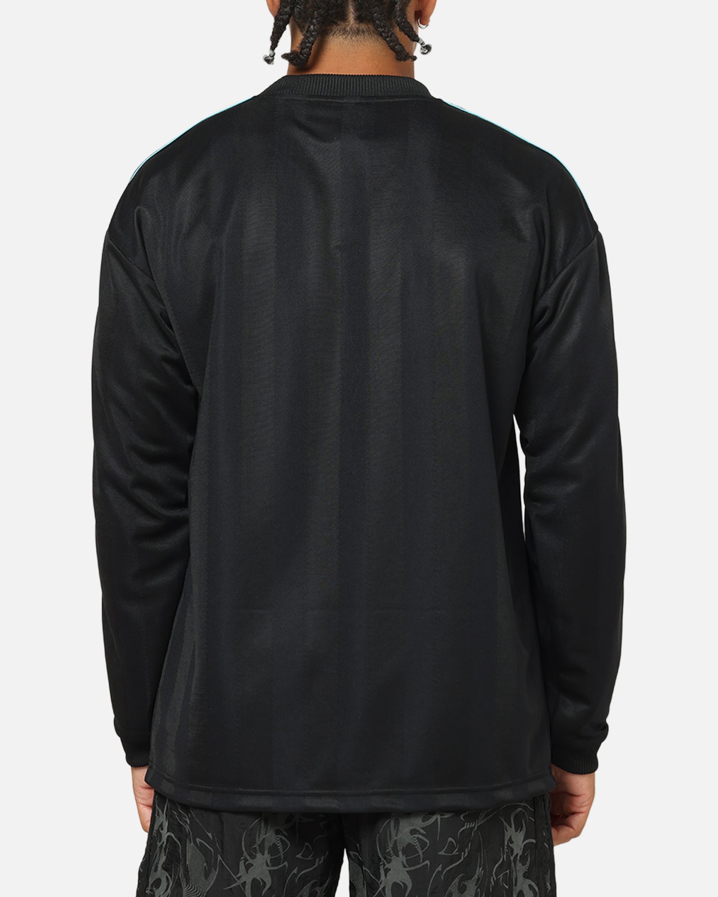 Adidas Long Sleeve Jersey Black | Culture Kings NZ