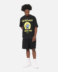 Market Smiley Call My Lawyer T-Shirt Black