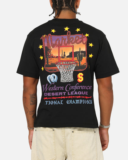 Market Desert League T-Shirt Pirate Black