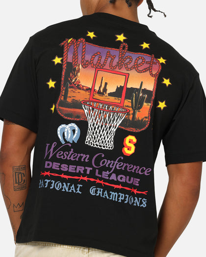 Market Desert League T-Shirt Pirate Black