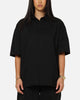 Saint Morta Pearl Script Button Up Shirt Black