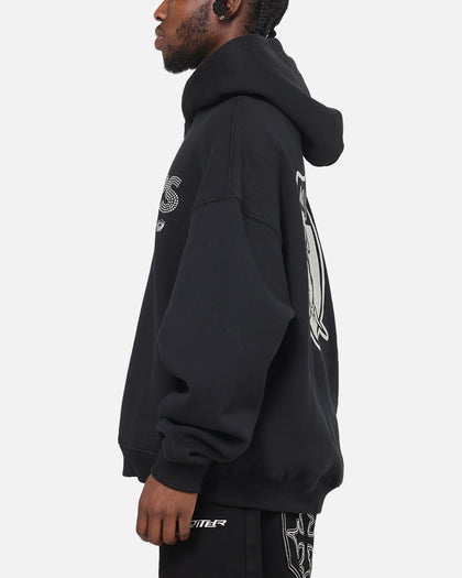 Mitchell & Ness Las Vegas Raiders Rhinestone Hoodie Faded Black