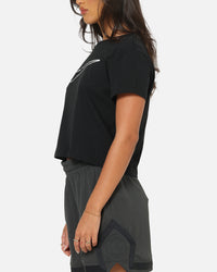 Nike Women's Sportswear Club Graphic T-Shirt Black/White