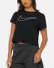 Nike Women's Sportswear Club Graphic T-Shirt Black/White