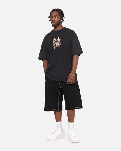 73Studio X Fallout: New Vegas Lucky 38 T-Shirt Black Acidwash