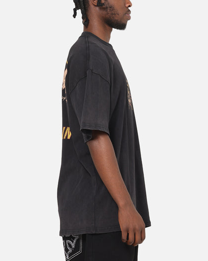 73Studio X Fallout: New Vegas Lucky 38 T-Shirt Black Acidwash