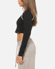 Nike Women's Sportswear Tight Long-Sleeve Cropped Top Black/Black