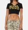 Von Dutch Women's Cropped T-Shirt Black