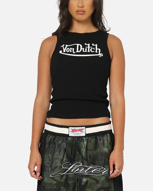 Von Dutch Women's Tank Top Black