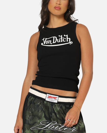 Von Dutch Women's Tank Top Black