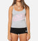 Von Dutch Women's Singlet Top Grey Marle
