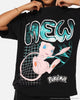 The Pokémon Collection By 73Studio Mew Vintage T-Shirt Off Black