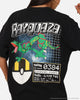 The Pokémon Collection By 73Studio Rayquaza Vintage T-Shirt Off Black