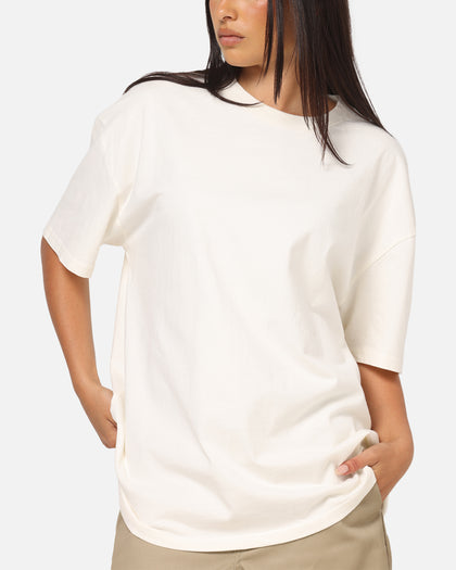 American Thrift Block Fit T-Shirt Off White