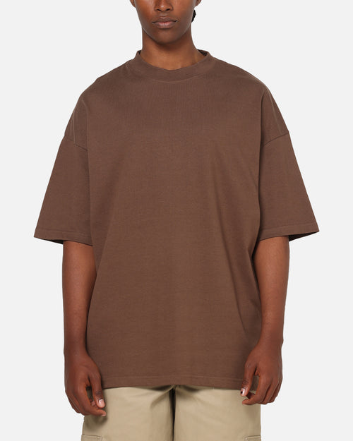 American Thrift Everyday Oversized T-Shirt Brown