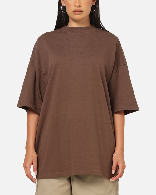 American Thrift Everyday Oversized T-Shirt Brown