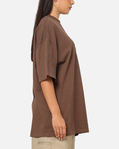 American Thrift Everyday Oversized T-Shirt Brown