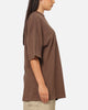 American Thrift Everyday Oversized T-Shirt Brown