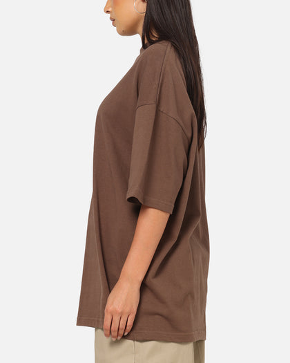 American Thrift Everyday Oversized T-Shirt Brown