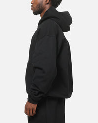 American Thrift Zip Hoodie Black