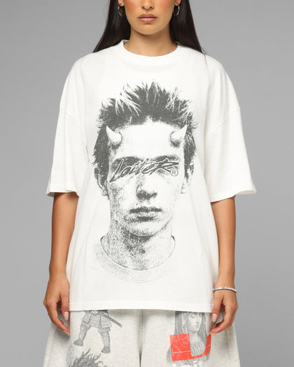 Loiter Born Again T-Shirt Off White