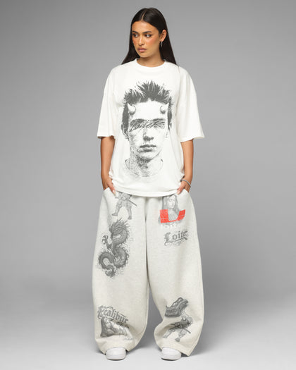 Loiter Born Again T-Shirt Off White