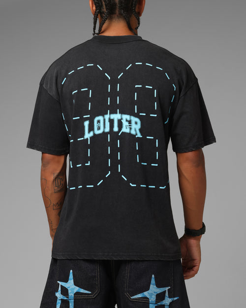 Loiter Phanton 98 T-Shirt Black Acidwash