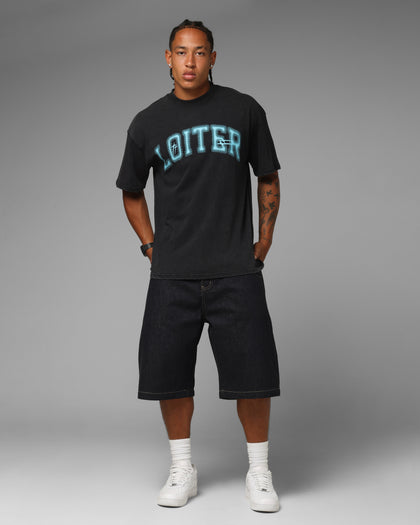 Loiter Phanton 98 T-Shirt Black Acidwash