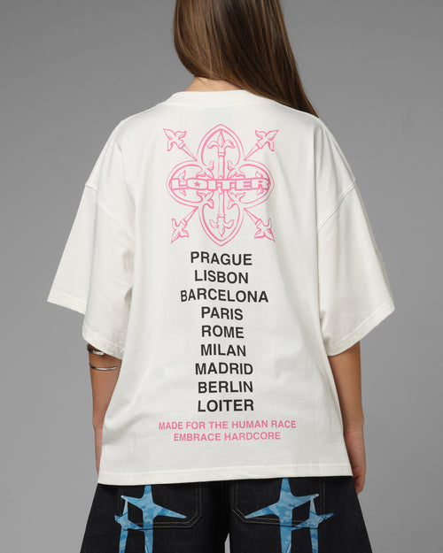 Loiter Apeezy Oversized T-Shirt Off White