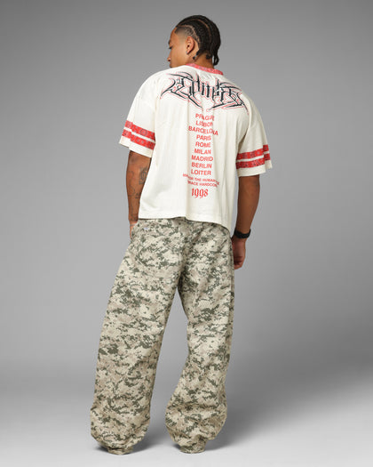 Loiter Hardcore Jersey Off White/Red