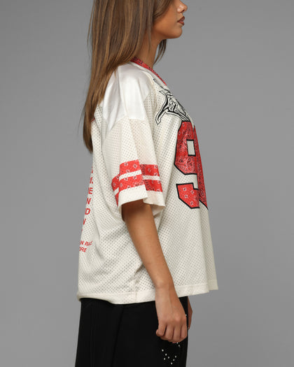 Loiter Hardcore Jersey Off White/Red