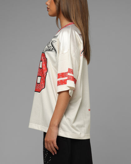 Loiter Hardcore Jersey Off White/Red