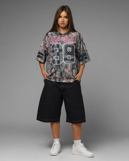 Loiter Hardcore Jersey Real Tree/Pink