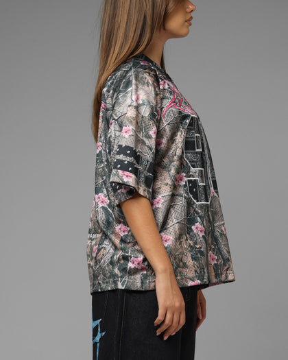 Loiter Hardcore Jersey Real Tree/Pink