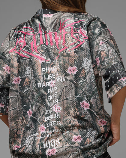 Loiter Hardcore Jersey Real Tree/Pink