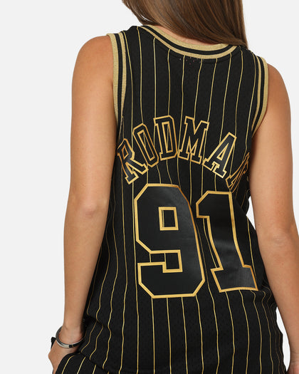 Mitchell & Ness Chicago Bulls Dennis Rodman Swing Jersey Black/Gold