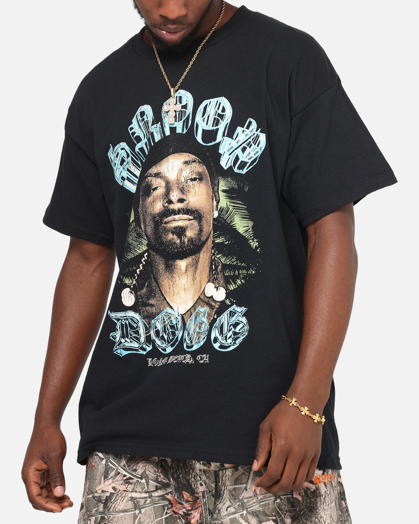 ミュージシャン Snoop Dogg Unofficial Tee / Black Snoop Dogg Long Beach T-Shirt Black | Culture Kings NZ