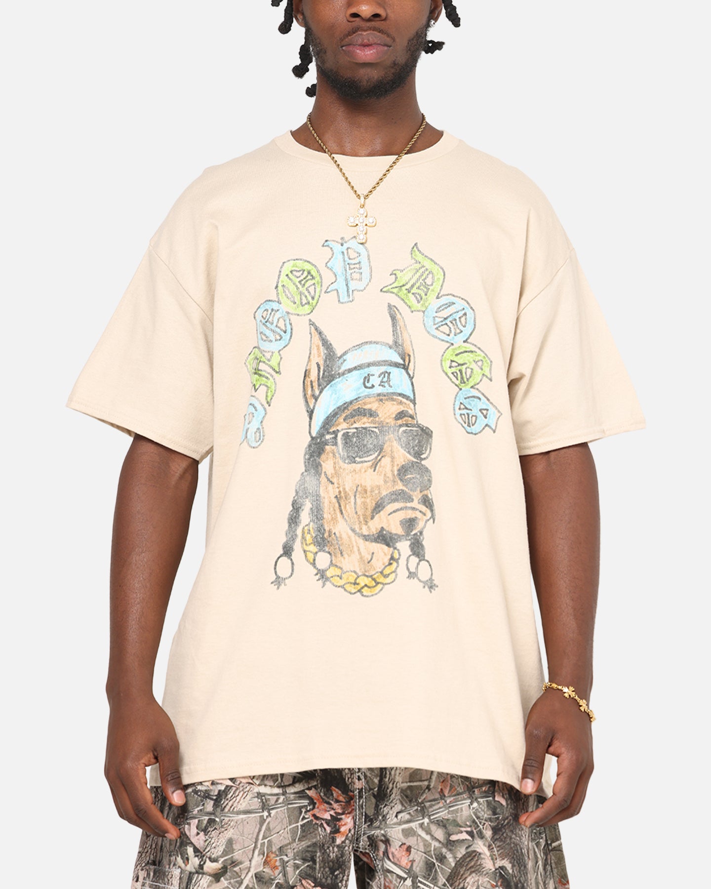 Snoop Dogg The Dogg T-Shirt Sand | Culture Kings NZ