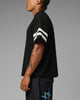 Loiter Hybrid Endzone T-Shirt Black