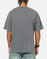 Saint Morta Punk Tour T-Shirt Washed Charcoal