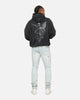 Saint Morta Celestial Boxy Hoodie Black Wash
