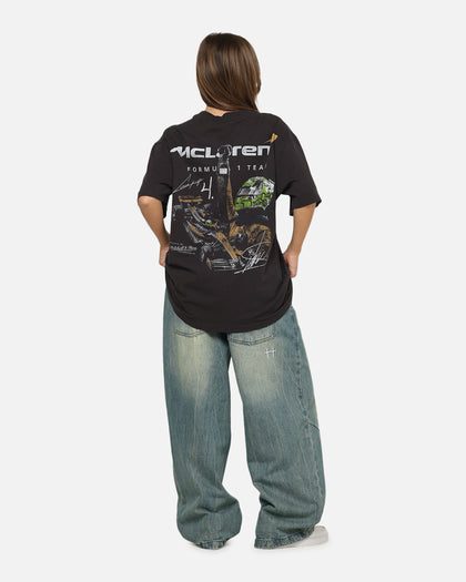 Mitchell & Ness X Mclaren Lando Norris Victory T-Shirt Faded Black