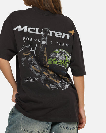 Mitchell & Ness X Mclaren Lando Norris Victory T-Shirt Faded Black