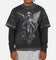 Saint Morta Celestial Layered Long Sleeve T-Shirt Black Wash