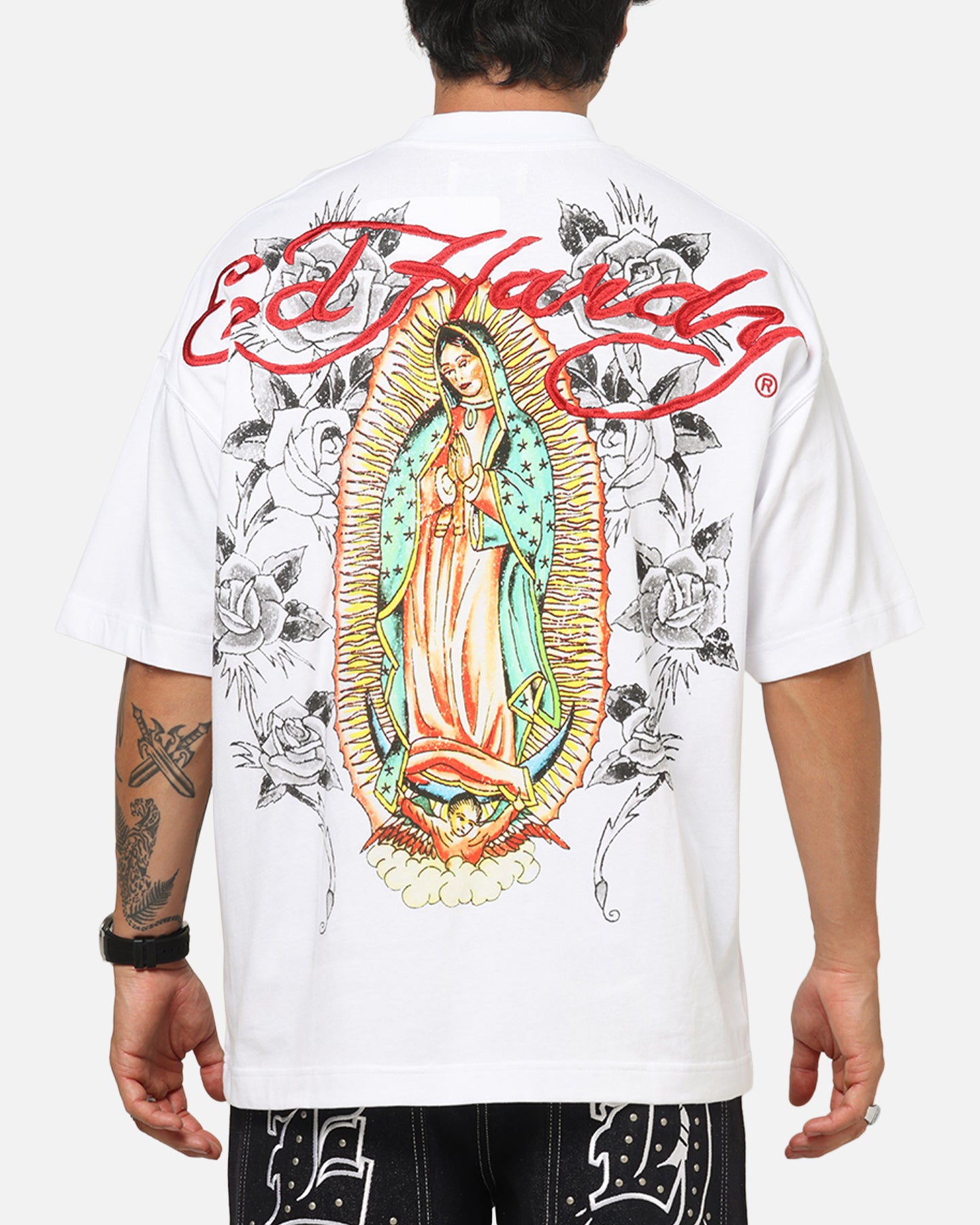 Ed Hardy Holy T-Shirt White | Culture Kings NZ
