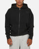 Saint Morta Divine Riot Zip Hoodie Black Wash